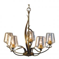HUBBARDTON FORGE Flora 5 Arm Chandelier